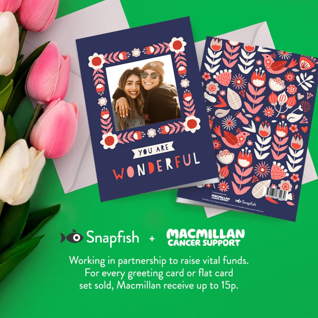 Snapfish & Macmilland Cancer Support Greeting Card